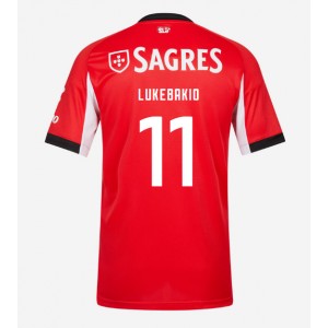 Fotbalové Dres Benfica Dodi Lukebakio #11 Domácí Oblečení 2025-26 Krátký Rukáv
